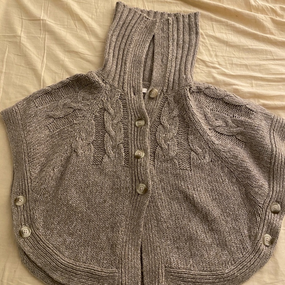 Tan Cable Knit Women's Sweater